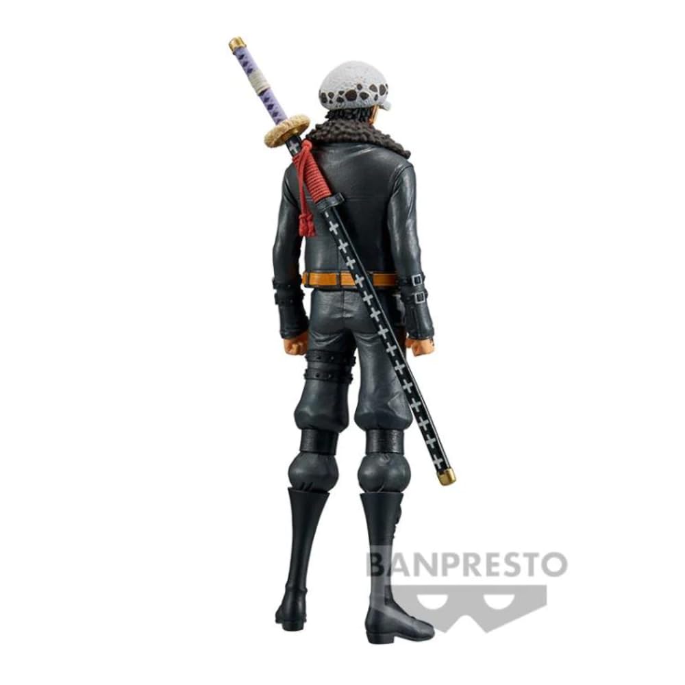 Banpresto - Figurine Trafalgar One Piece Film Rouge, Dxf The Grandline Men Volume 10, 17 cm, BP19283, Multicolore Banpresto - Figurine Trafalgar One Piece Film Rouge, Dxf The Grandline Men Volume 10, 17 cm, BP19283, Multicolore